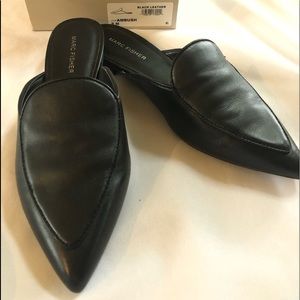 Marc Fisher Black Mule (Ambush)